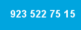 923 522 75 15